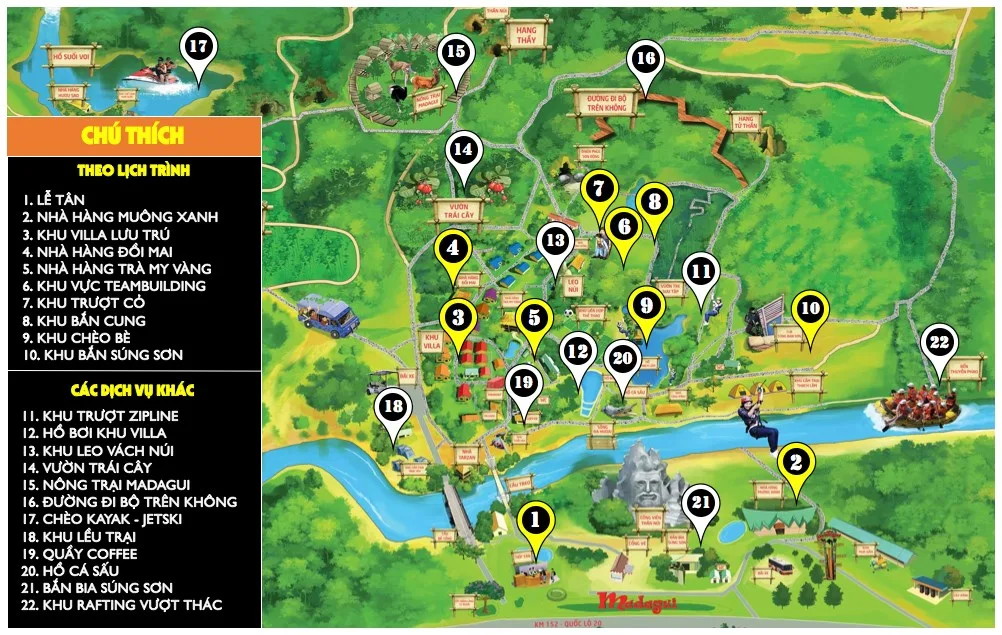 Du lịch Madagui 2n1d | Teambuilding & Lửa trại