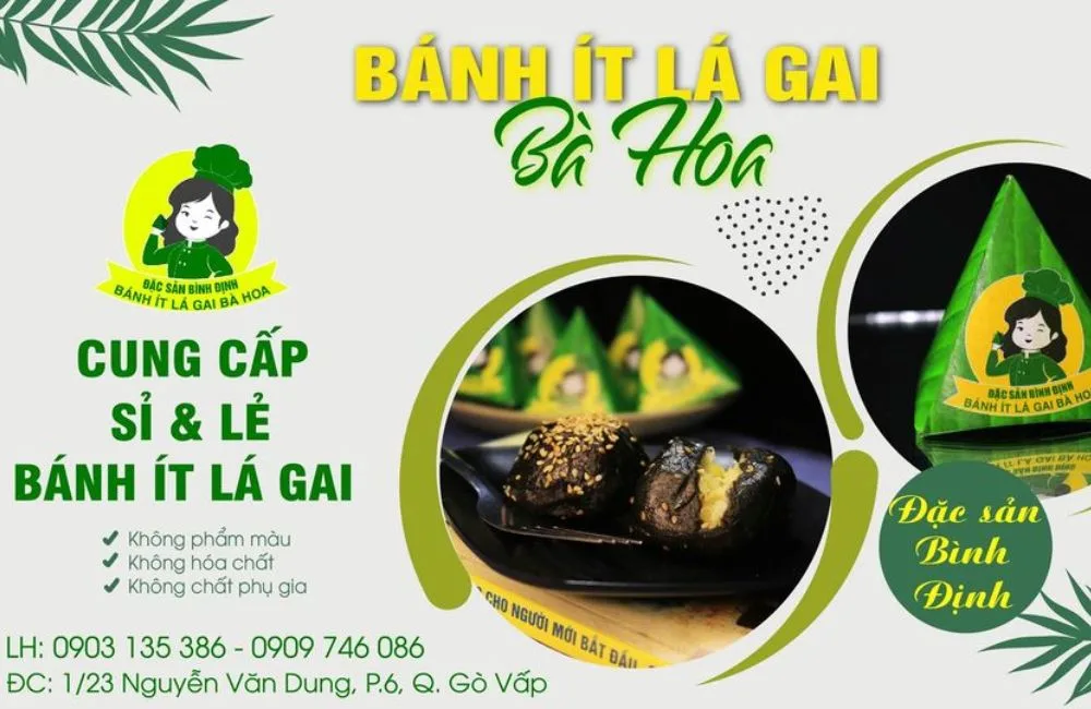 Bánh ít lá gai Bình Định