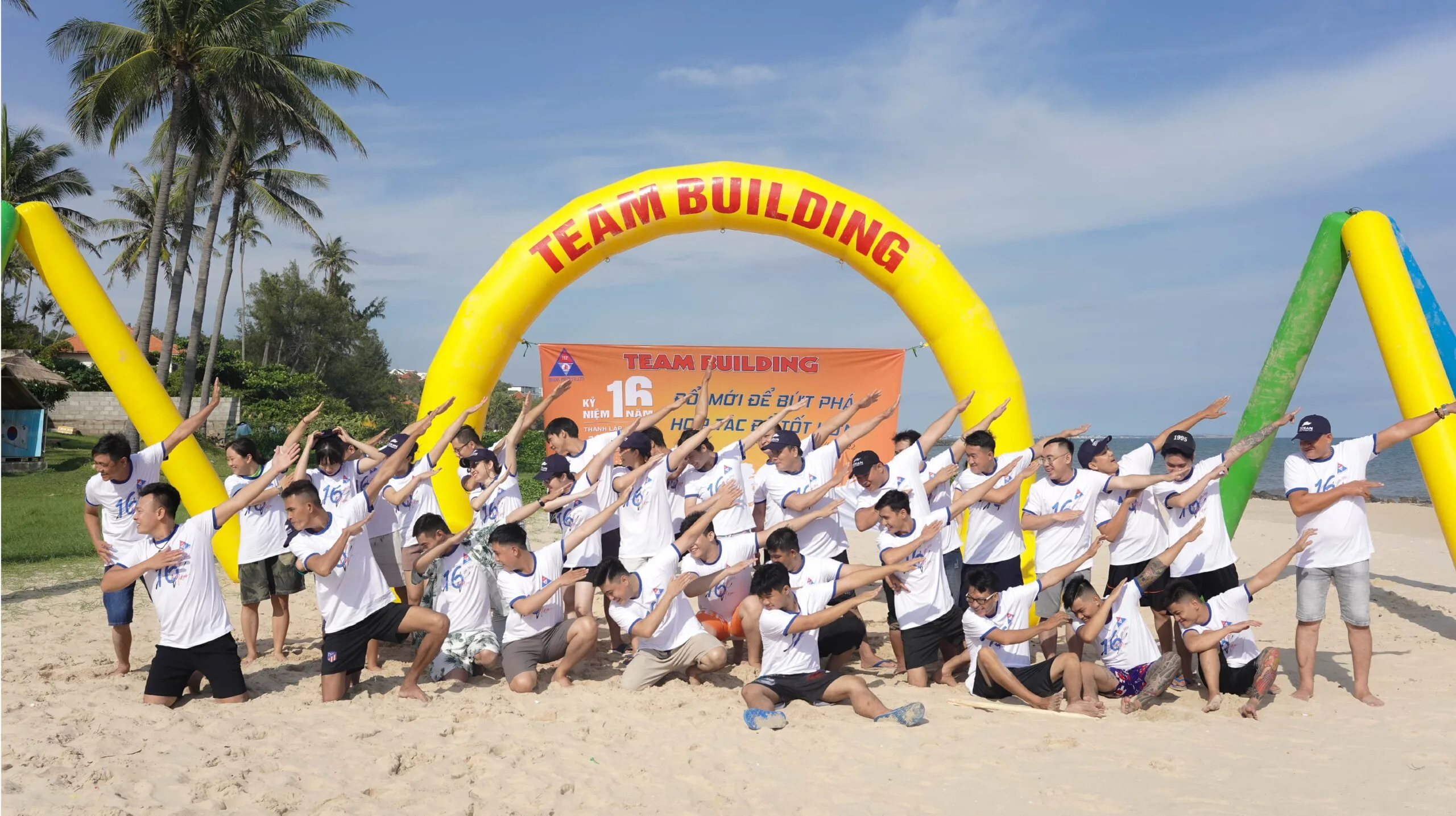 Những điều cần chú ý khi tổ chức teambuidling trên biển