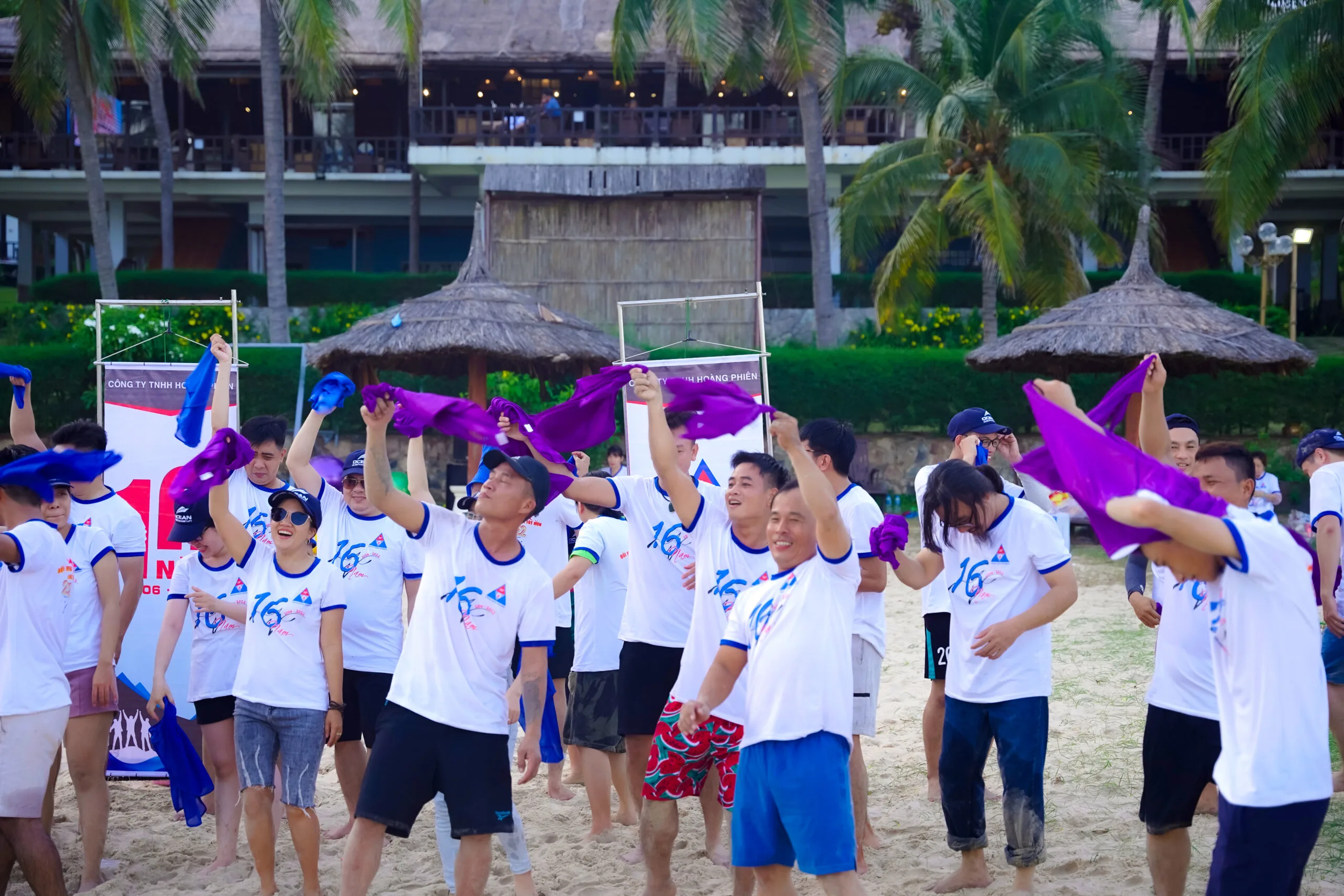 Những điều cần chú ý khi tổ chức teambuidling trên biển