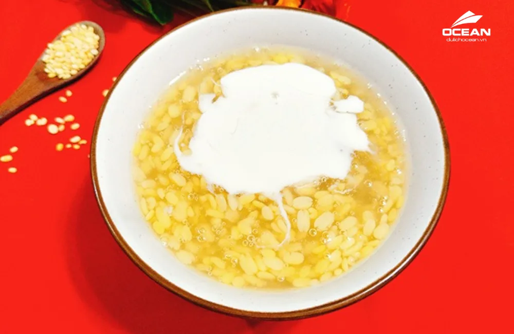 Chè đậu xanh giải nhiệt