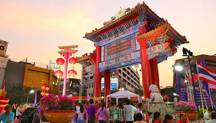 Khu phố ẩm thực Thái Lan