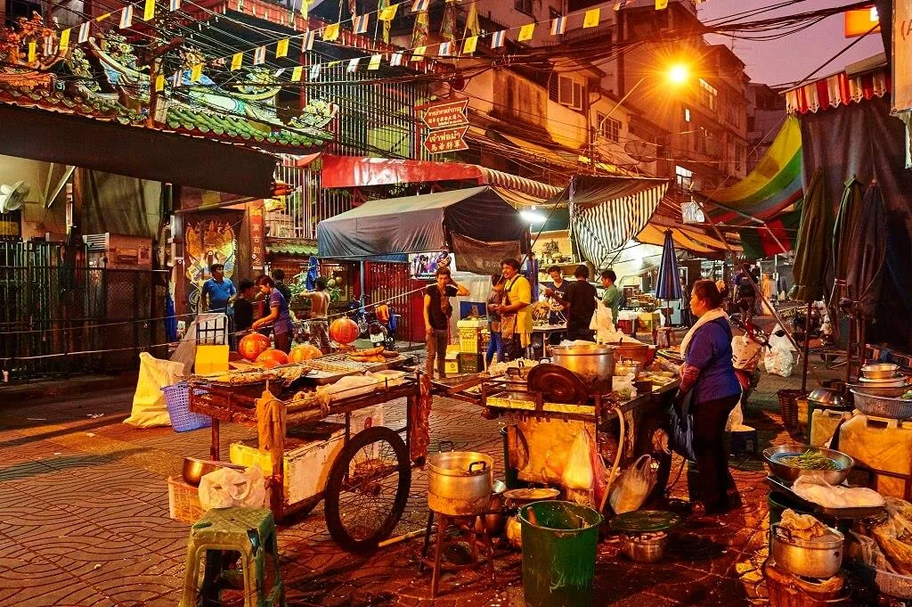 Khu phố ẩm thực Thái Lan