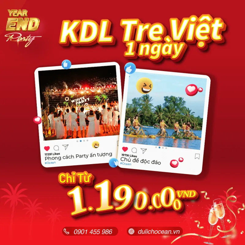 Tổ chức tất niên kết hợp du lịch