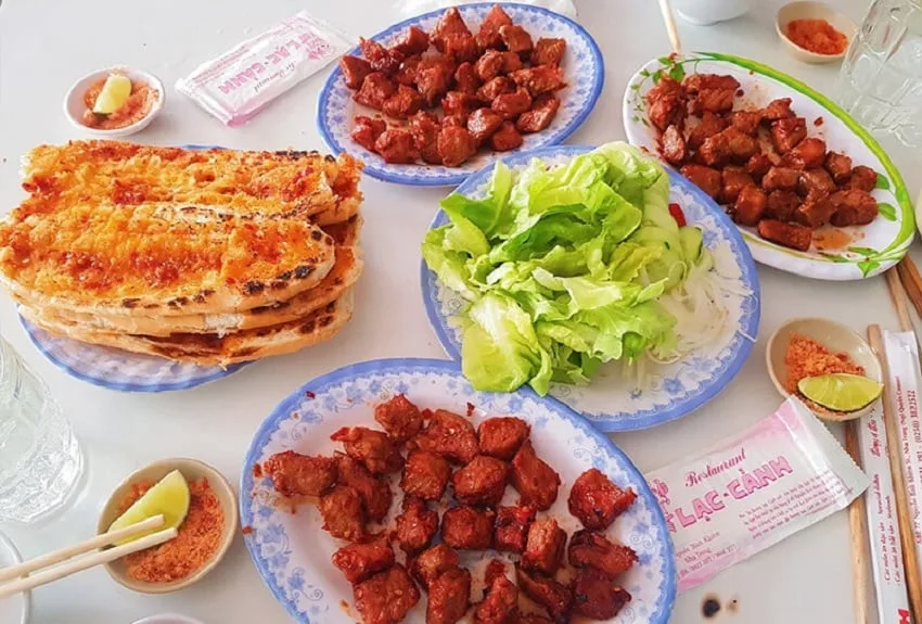Bò nướng Lạc Cảnh ở Nha Trang
