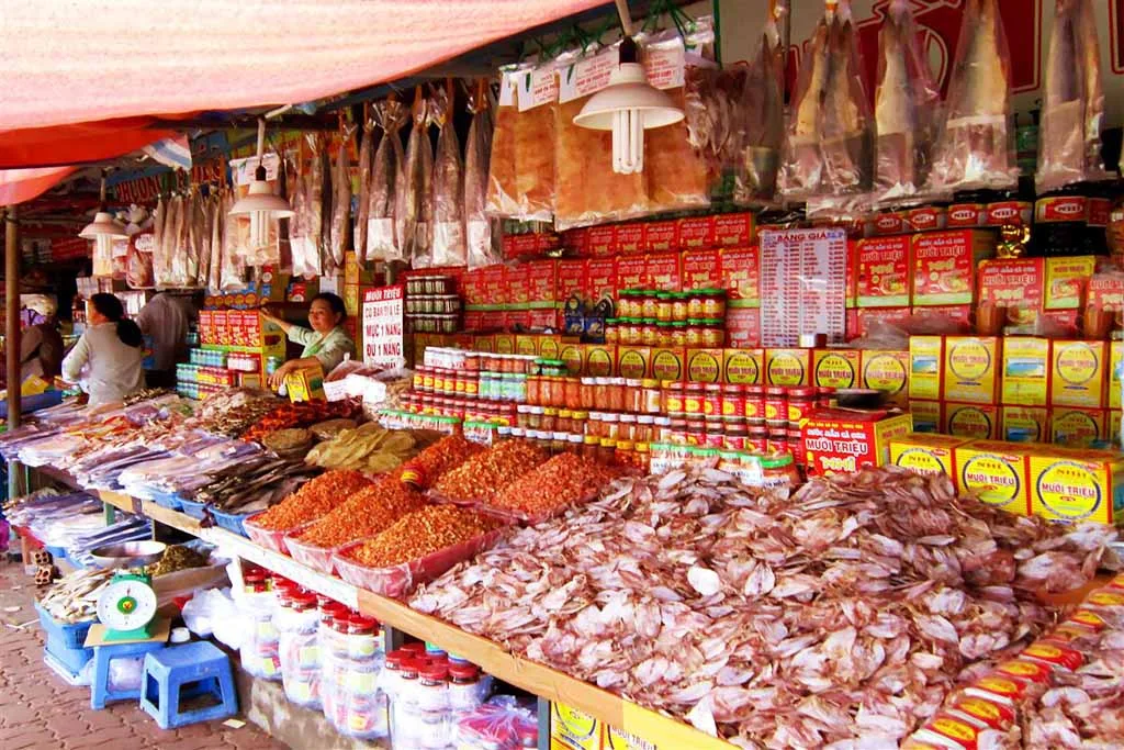 Chợ Đầm mua đặc sản Nha Trang