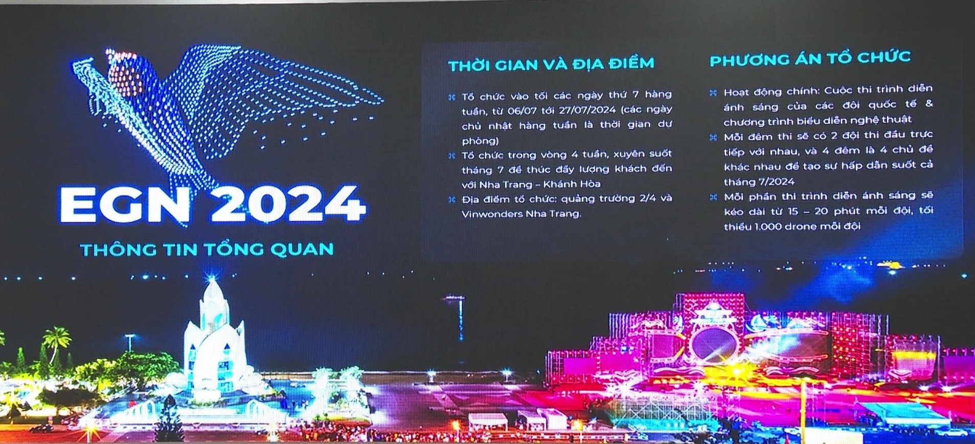 Vịnh ánh sáng quốc tế Nha Trang 2024