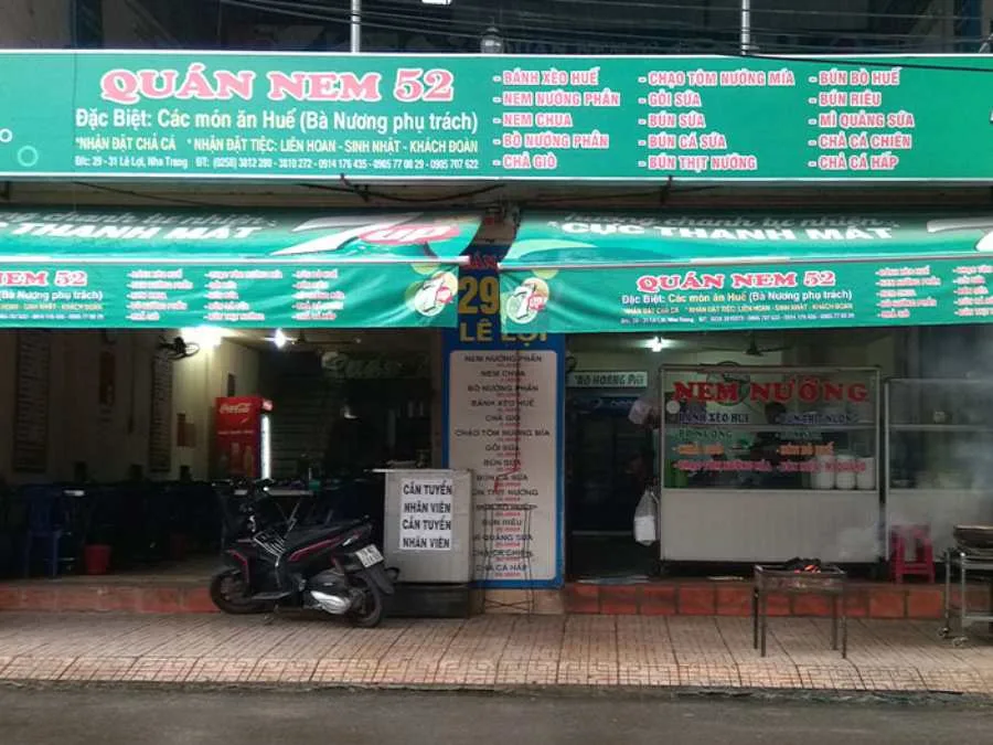 Nem nướng Dì Nương Nha Trang