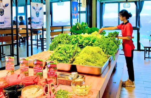 Buffet Rau Đà Lạt - Đặc Sản Ẩm Thực Du Lịch Đà Lạt Tươi Ngon
