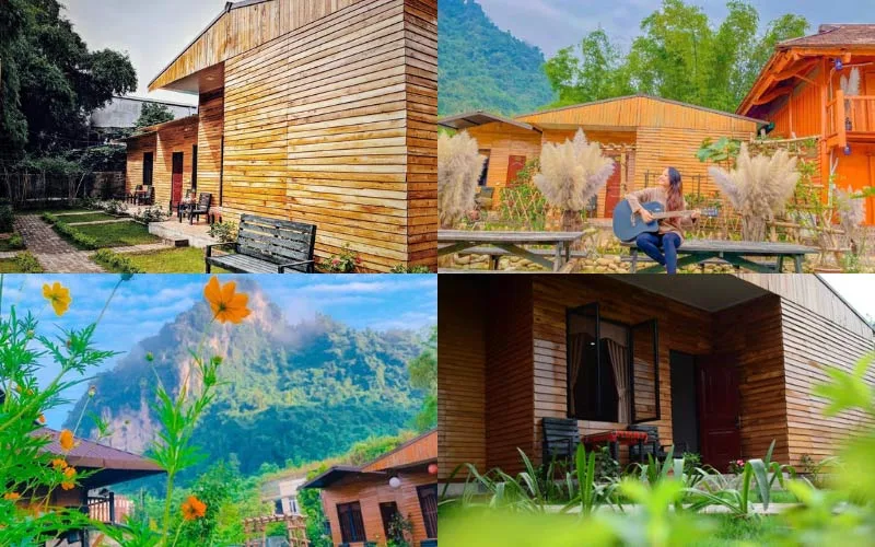 Resort Hà Giang Đẹp Mơ Mẩn Ôm Trọn View Núi Rừng
