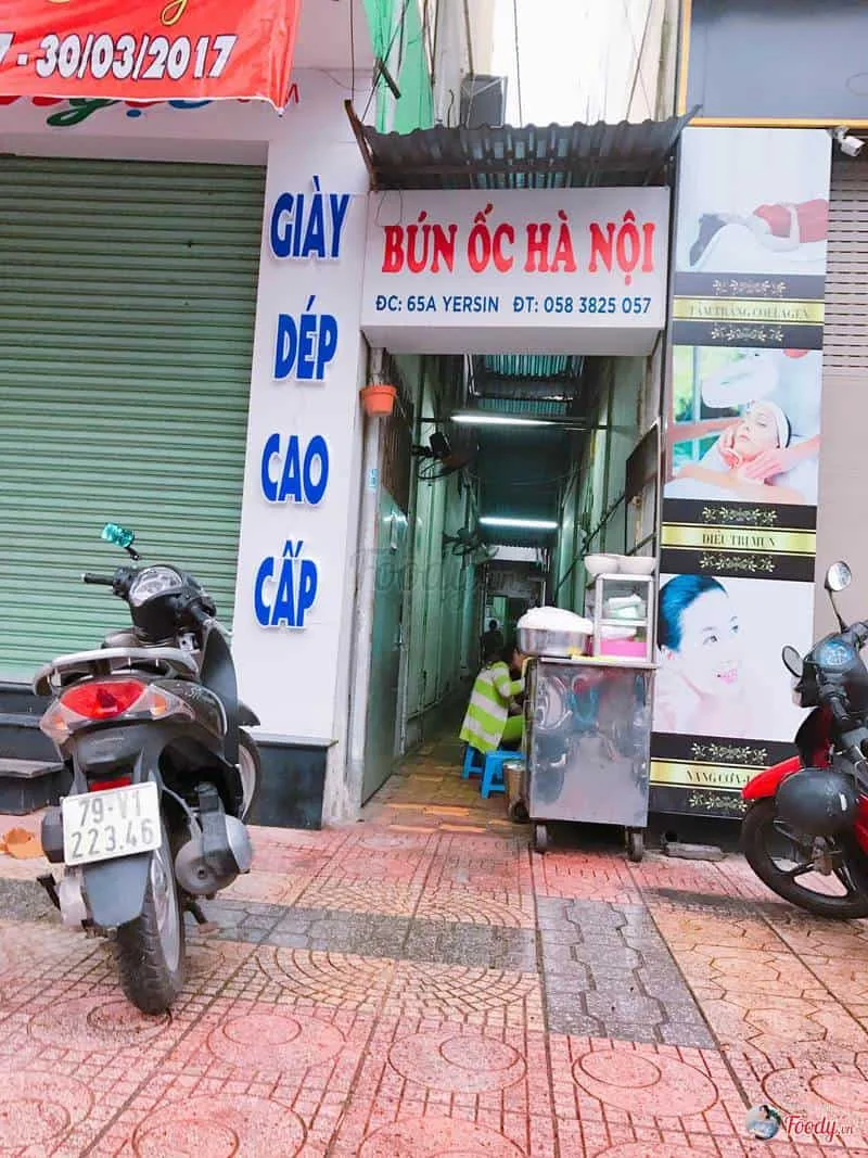 Bún ốc Nha Trang đường Yersin