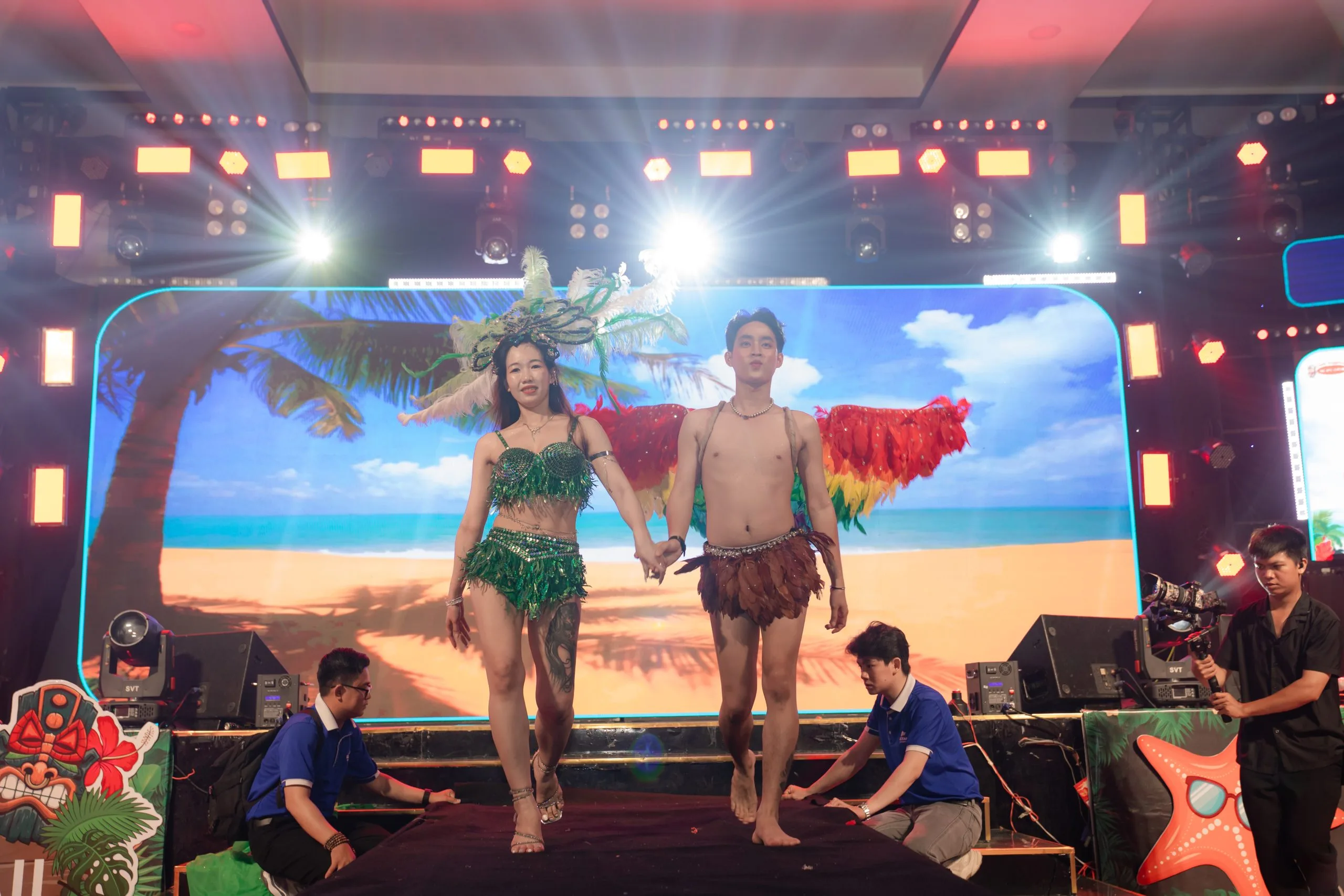 Concept Hawaii Carnival kết hợp Fashion Show